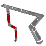 Система водостока пластиковая 125/90