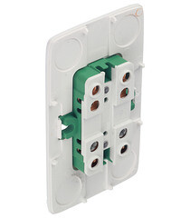 Розетка Hegel Alfa накладная сосна (РА16-143-02) - фото 4