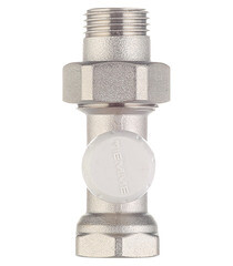 Клапан запорный Tiemme 1/2 НР(ш) х 1/2 ВР(г) для радиатора (3230003) - фото 2