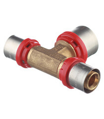 Тройник Tiemme 20(пресс) х 26(пресс) х 20(пресс) - фото 3