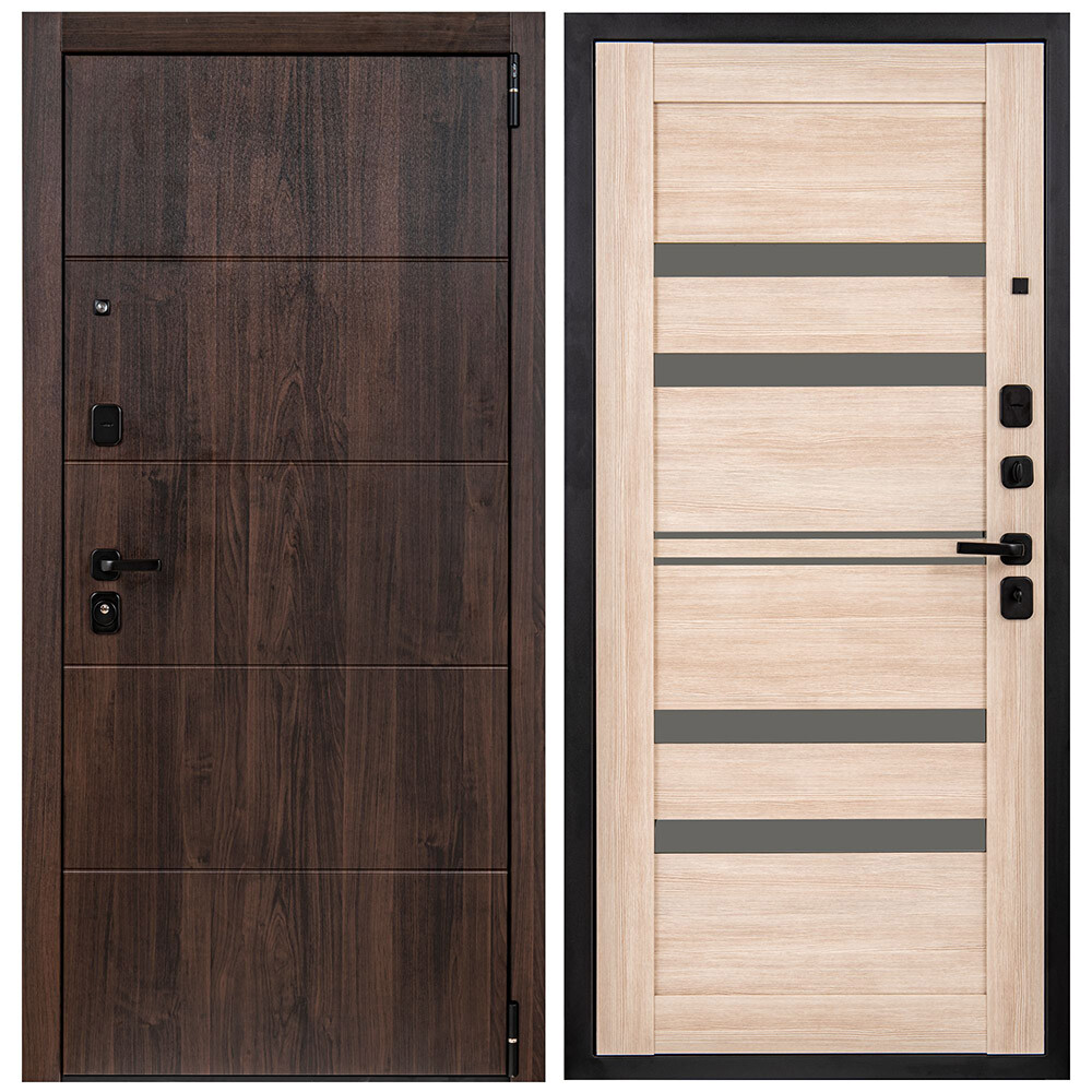 Изображение товара Входная стальная дверь Portika Porta R-3 правая алмон капучино вералинг