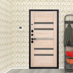 Дверь входная Portika Porta R-3 левая алмон - капучино вералинг 980х2050 мм - фото 3