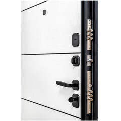 Дверь входная Portika Porta R-3 левая графит - сноу вералинг 880х2050 мм - фото 4