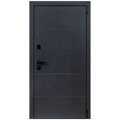 Дверь входная Portika Porta R-3 правая графит - бьянко вералинг с зеркалом 980х2050 мм - фото 4