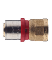 Соединитель прямой Tiemme 20(пресс) х 1/2 ВР(г) - фото 2