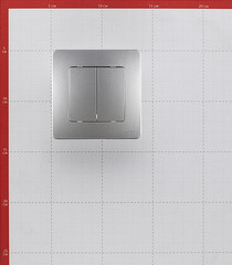 Выключатель Systeme Electric Blanca двухклавишный встраиваемый алюминий (BLNVS010503) - фото 3