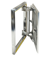 Изображение товара Люк ревизионный под плитку Хаммер Слава алюминиевый 500х800 мм скрытый нажимной