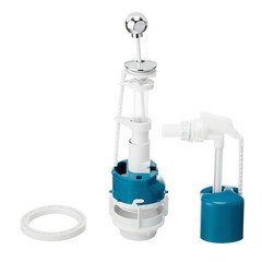 Арматура для унитаза Инкоэр боковой подвод 1/2 ручка пластик хром (И-СБа-БпрН-А-В Р) - фото 3