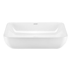 Раковина Kerama Marazzi Plaza 55 см накладная белая (PLR.wb.55) - фото 17