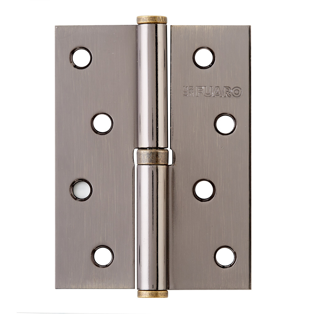 Изображение товара Петля Fuaro карточная левая разъемная 100х75 мм бронза Изображение товара Петля Fuaro карточная левая разъемная 100х75 мм бронза