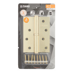 Петля Fuaro карточная левая разъемная 100х75 мм латунь - фото 2