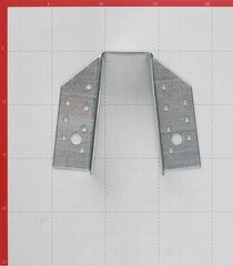 Опора бруса раскрытая оцинкованная 110х76х40х2 мм - фото 4