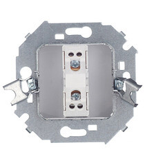 Выключатель Simon 15 одноклавишный встраиваемый белый (1591101-030) - фото 3