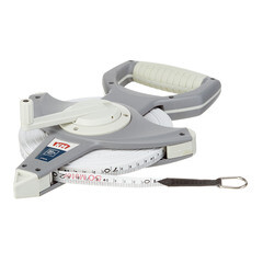 Рулетка КМ ручная 3-кратное ускорение намотки 50 м x 13 мм - фото 3