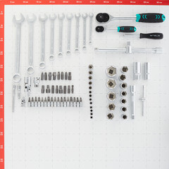 Набор инструментов универсальный Stels (14105) (82 шт.) - фото 2