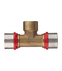 Тройник Tiemme 32(пресс) х 3/4 ВР(г) х 32(пресс) - фото 5