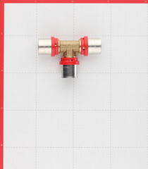 Тройник Tiemme 20(пресс) х 20(пресс) х 20(пресс) - фото 2