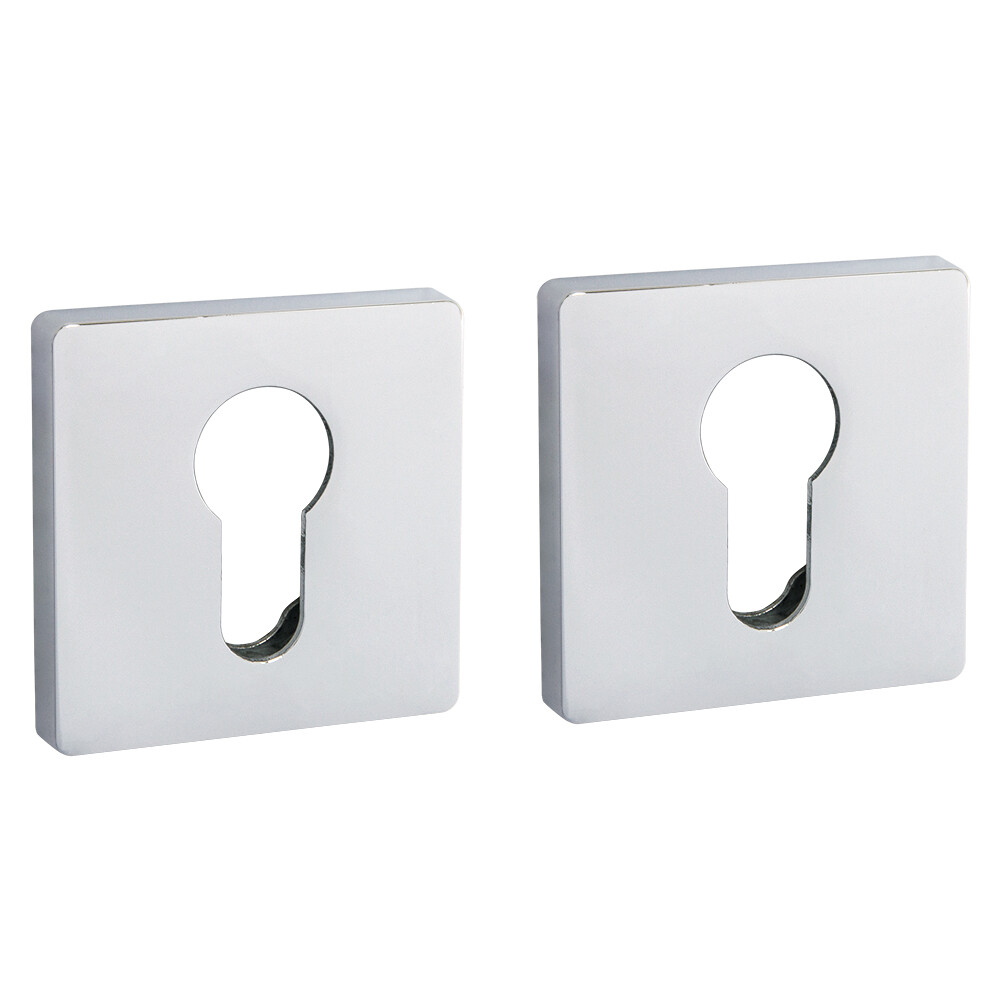 Ключевина Fuaro CP-8 квадратная розетка хром (44317)