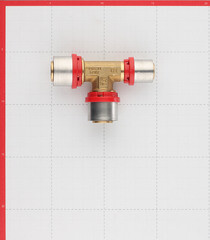 Тройник Tiemme 26(пресс) х 26(пресс) х 20(пресс) - фото 4