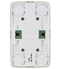 Розетка Hegel Alfa накладная слоновая кость со шторками (РА16-154-01) - фото 4