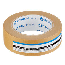 Лента малярная Storch Easypaper для четкого края коричневая 36 мм 50 м