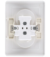 Розетка Systeme Electric Blanca встраиваемая алюминий (BLNRS000023) - фото 3