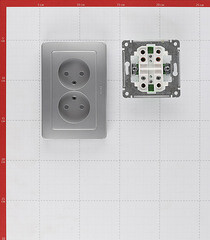 Розетка Hegel Master встраиваемая серебро (РС16-341-06) - фото 5