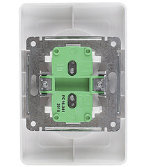 Розетка Hegel Master встраиваемая серебро (РС16-341-06) - фото 3