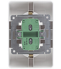 Розетка Hegel Master встраиваемая белая (РС16-351) - фото 4