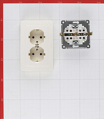 Розетка Hegel Master встраиваемая слоновая кость (РС16-351-01) - фото 5