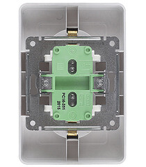 Розетка Hegel Master встраиваемая серебро (РС16-351-06) - фото 2