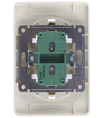 Розетка Hegel Master встраиваемая слоновая кость (РС16-381-01) - фото 5