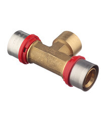 Тройник Tiemme 32(пресс) х 3/4 ВР(г) х 32(пресс) - фото 4