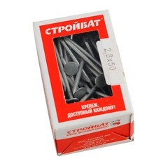 Гвозди толевые евро оцинкованные 2,8х50мм 0,2кг Стройбат 464