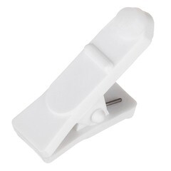 Зажим-ролик для пластмассового карниза белый (20 шт.) - фото 5