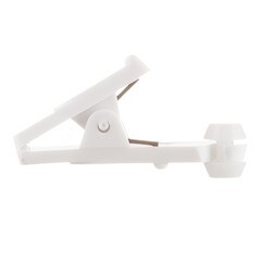 Зажим-ролик для пластмассового карниза белый (20 шт.) - фото 6