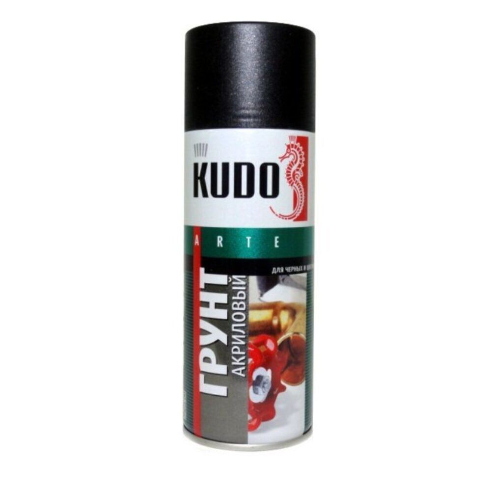 Грунт акриловый черный KUDO KU-2103 универс. 520мл (12)