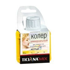 Колер Ticiana Mix универсальный желтый 80 мл