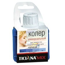 Колер Ticiana Mix универсальный голубой 80 мл