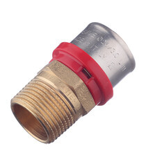 Соединитель прямой Tiemme 26(пресс) х 3/4 НР(ш) - фото 2