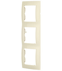 Рамка Simon 15 трехместная слоновая кость (1500630-031) - фото 2