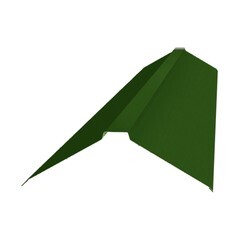 Планка конька плоского 2000х140х140 мм RAL6005 зеленая