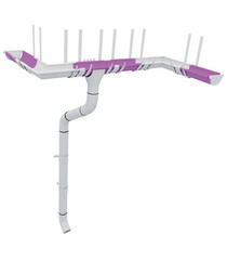 Желоб водосточный Grand Line металлический d125 мм 3 м коричневый RAL 8017 - фото 3