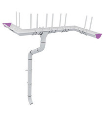 Заглушка желоба Grand Line металлическая d125 мм коричневый RAL 8017 - фото 4