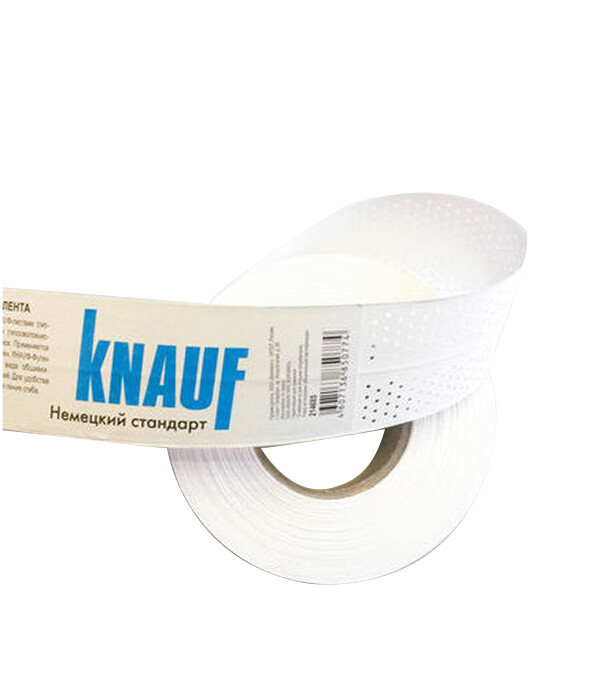 Изображение товара Лента бумажная для швов ГКЛ Knauf 52 мм 150 м