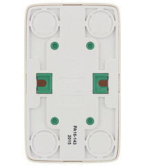 Розетка Hegel Alfa накладная слоновая кость (РА16-143-01) - фото 3