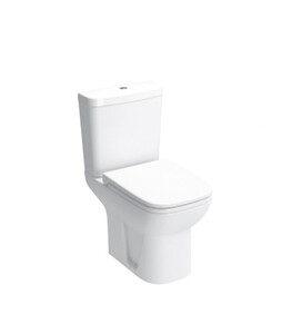 Унитаз-компакт Vitra S20 9819B003-7202 Open-back с горизонтальным выпуском с сиденьем микролифт