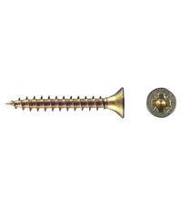 Саморезы универсальные 30x4,0 мм желтые (200 шт.)