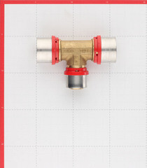 Тройник Tiemme 32(пресс) х 26(пресс) х 32(пресс) - фото 2