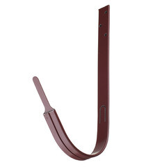 Изображение товара Кронштейн желоба Grand Line металлический d125 мм 210 мм красное вино RAL 3005